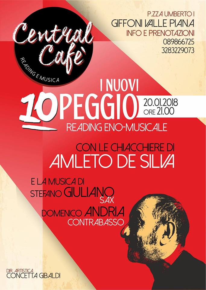 reading Amleto de Silva verticale