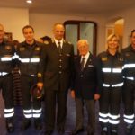I VIGILI DEL FUOCO DI SALERNO CON IL COMANDANTE E TODARO-min