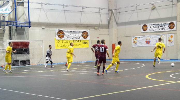 Futsal Canosa - Alma Salerno foto comunicato