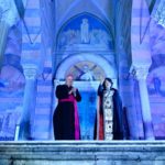Capodano Bizantino Amalfi 2019 – Presentazione Magister Hidenobu Jinnai sulle scale del Duomo 1