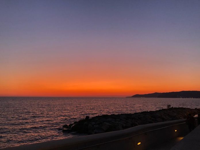 Tramonto a Pollica (Sa)