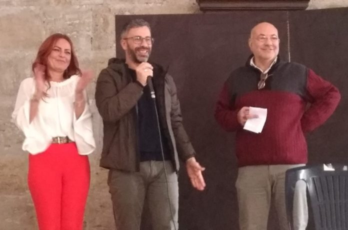 Michele Faiella con Antonello De Rosa e Gerry Bove