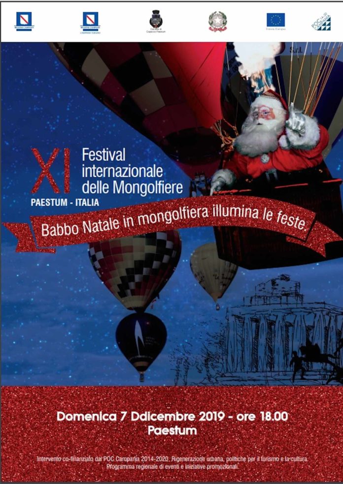 babbo natale mongolfiere