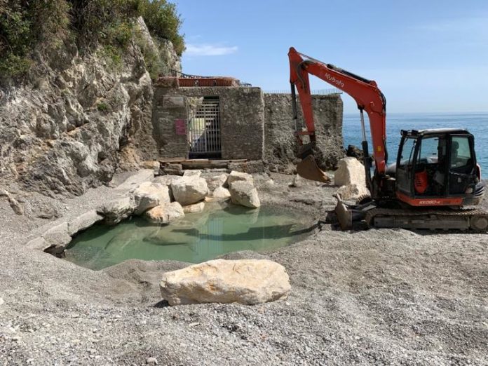 Erchie - Torre La Cerniola - lavori in corso 3