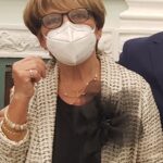 CLOTILDE BACCAR CIOFFI con mascherina