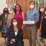 LA PRESIDE AMATO CON TUTTI I PARTECIPANTI ALLA PRESENTAZIONE