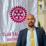 michele landi con labaro