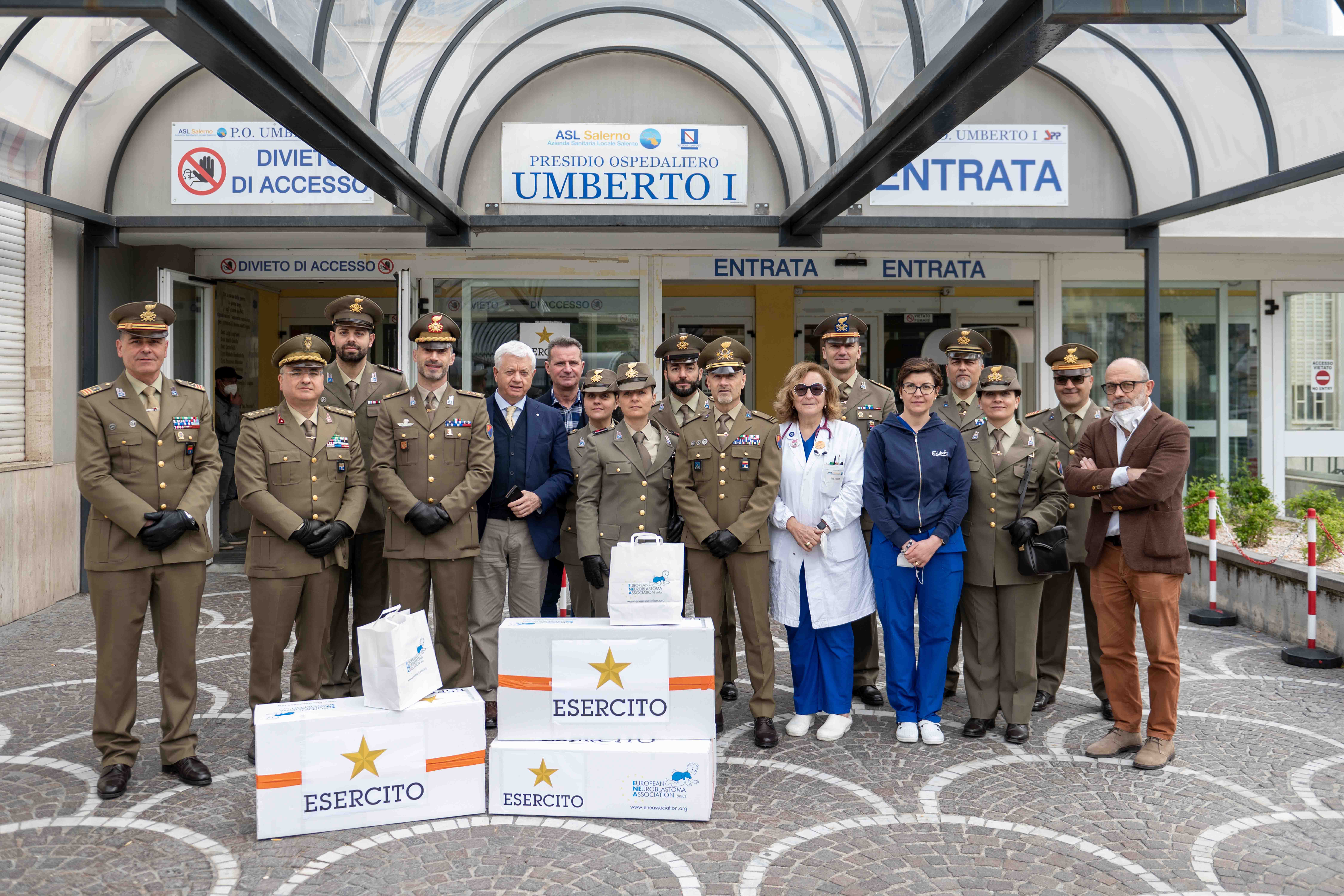 L’arrivo della rappresentanza del Vulture all’Umberto I