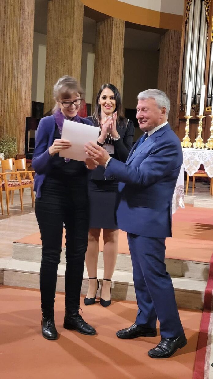 Premiazione Miroslawa Cieślak