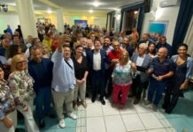 Giuseppe Conte incontra i gruppi territoriali del M5S a Salerno