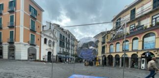 opera di Mariano Cuofano, realizzata per il Linea d'Ombra Festival