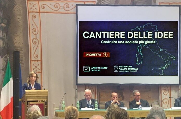 Mariolina Castellone Cantiere delle Idee a Salerno