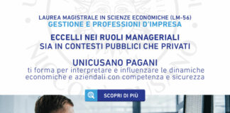 laurea in Scienze economiche (LM-56) – curriculum Gestione e professioni d’impresa ottenuta presso Unicusano Pagani
