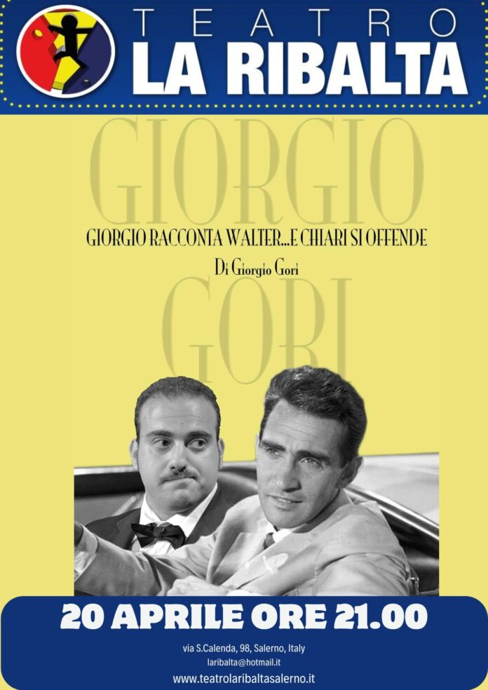 Giorgio racconta Walter e Chiari si offende