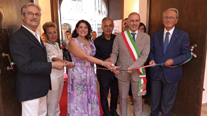 taglio del nastro a montecorvino