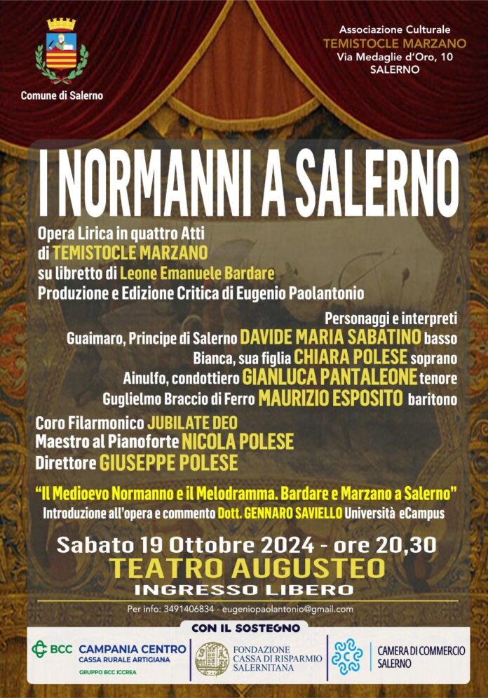 LOCANDINA NORMMANI A SALERNO