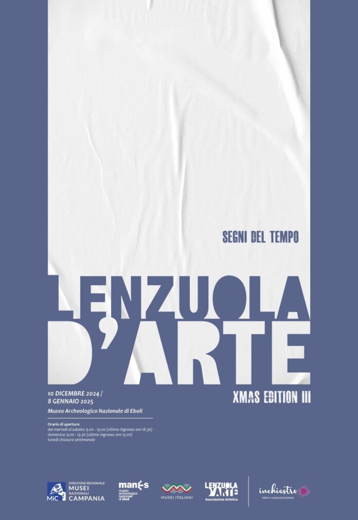 Lenzuola d'Arte - Segni del Tempo 2024 MANES