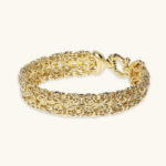 Bracciale-a-Fascia-Doppia-Catena-Bizantina