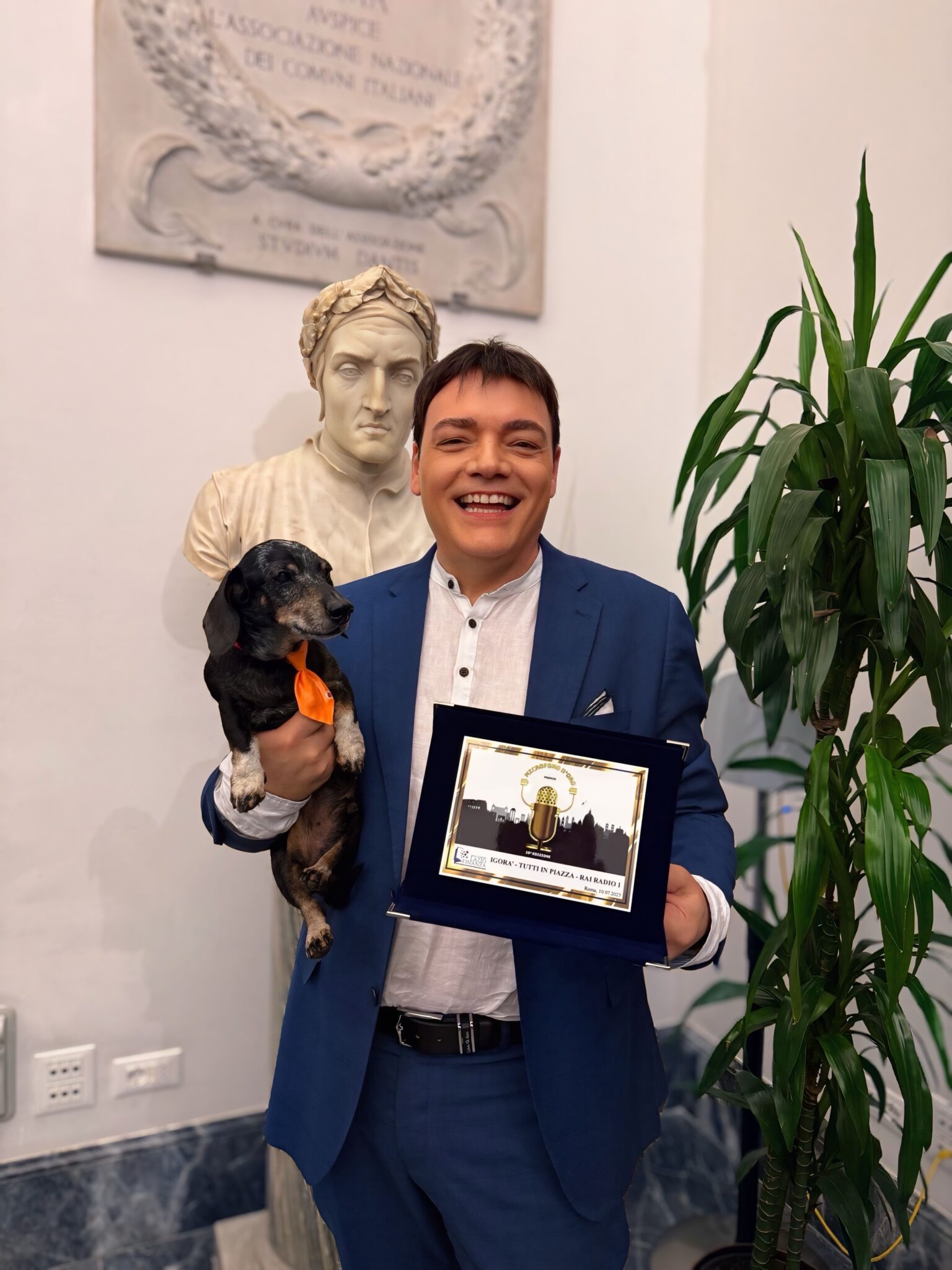 Arizona Righetti La cerimonia in Campidoglio a Roma