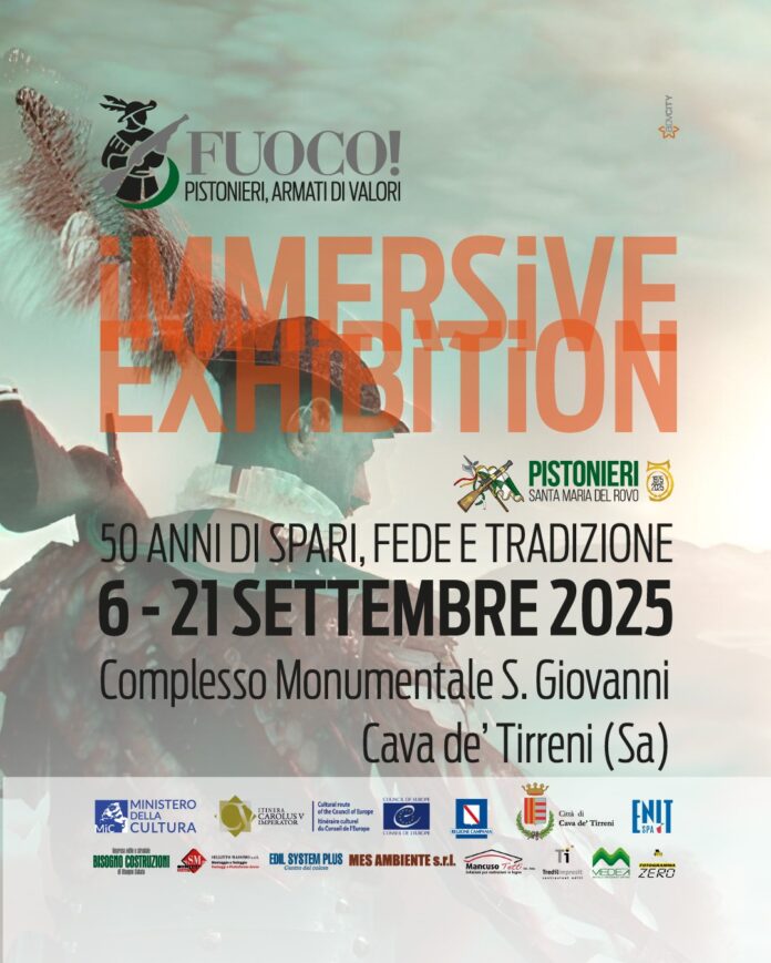 Locandina della mostra Immersive Exhibition