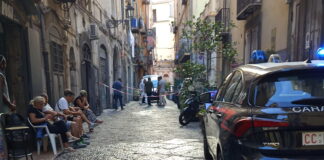 sparatoria Dogana Reggia Salerno