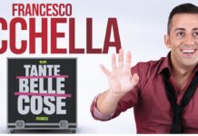 Tante Belle Cose, Francesco Cicchella torna a teatro, venerdì 14 all’Augusteo