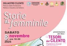 Storie al Femminile, nuovo appuntamento ad Ogliastro Cilento sabato 8