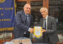 Al “Rotary Club Salerno” le riflessioni storiche sulla “Scuola Medica Salernitana” del dottor Ermanno Guerra, presidente della “Fondazione Scuola Medica Salernitana”.
