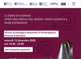 Il dono di Dioniso, Museo di Pontecagnano aperto di sera