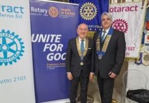 La visita del Governatore del “Distretto Rotary 2101”, Angelo Di Rienzo, al “Rotary Club Salerno Est”.
