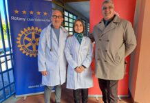 Quaranta visite ortopediche e cardiologiche gratuite effettuate dai medici del “Rotary Club Salerno Est” e del “Rotary Club Salerno Picentia” presso Il PalaSilvestri di Matierno.