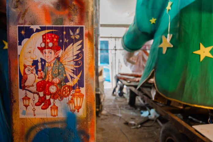 Carnevale Maiori 2026 preparazione carri allegorici 02