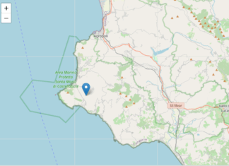 Scossa di terremoto magnitudo 4.5 nella notte, epicentro a Montecorice