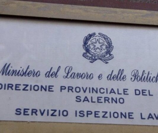 Lavoro, controlli ITL Salerno a Carnevale