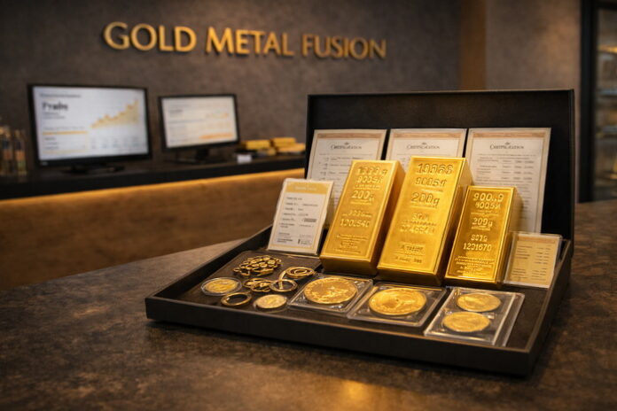 oro da investimento Gold Metal Fusion