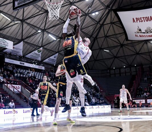 Givova Scafati, vittoria sofferta a Pistoia