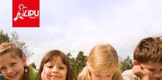 I volontari della LIPU a Giffoni Sei Casali con gli alunni della Scuola Primaria di Maiori per un evento di educazione ambientale.