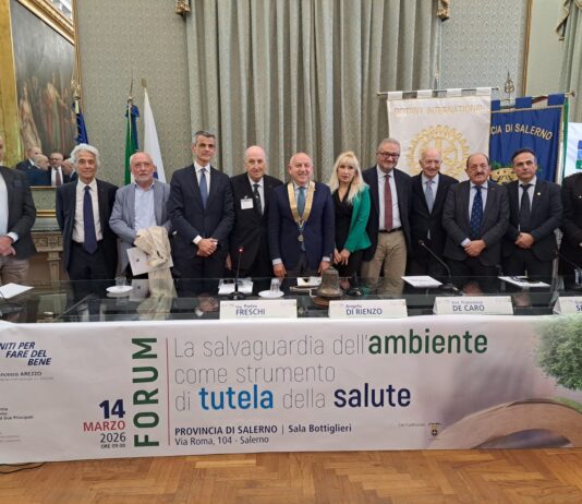 “La salvaguardia dell’ambiente come strumento di tutela della salute”: il forum promosso dal “Distretto Rotary 2101” della Campania e dall’AERA.