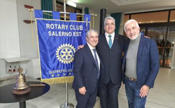 La storia e la mission della “Sartoria Isaia” e della “Fondazione Isaia” di Napoli raccontata da Massimiliano Isaia e Tommaso D’Alterio al “Rotary Club Salerno Est”.