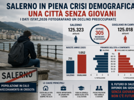 salerno crisi demografica