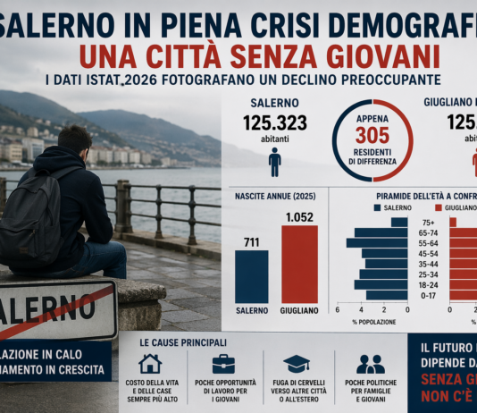 salerno crisi demografica