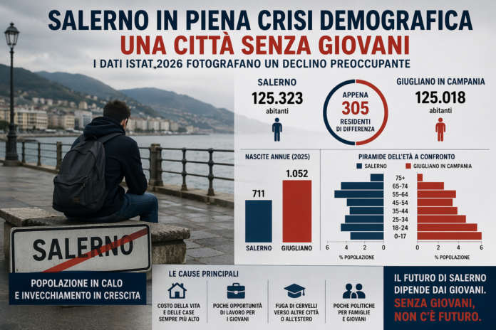salerno crisi demografica