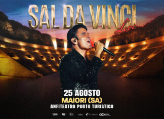 Sal Da Vinci live a Maiori il 25 agosto