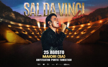 Sal Da Vinci live a Maiori il 25 agosto