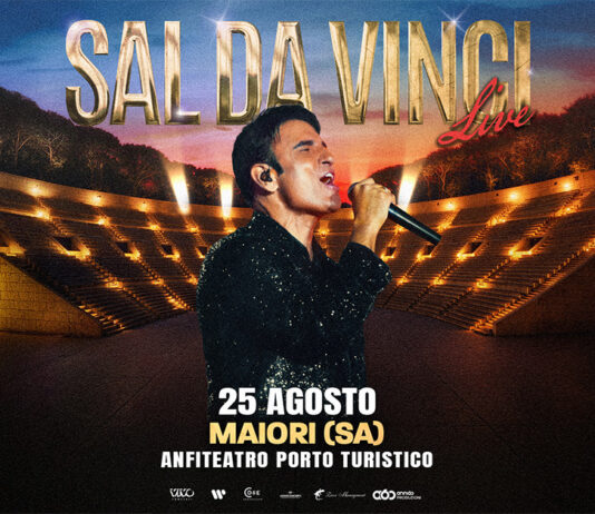 Sal Da Vinci live a Maiori il 25 agosto