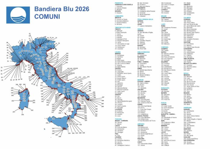 Mappa-Comuni-Bandiera-Blu-2026