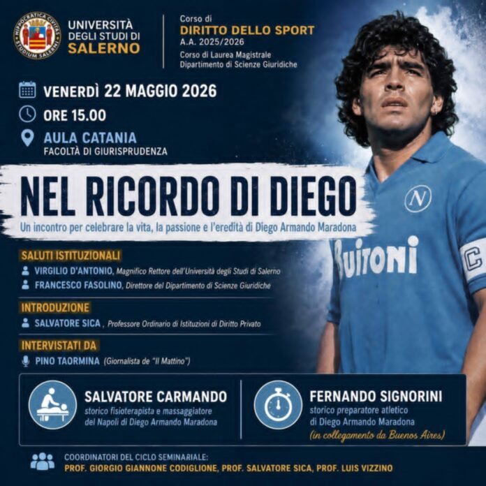 Nel ricordo di Diego _ Unisa