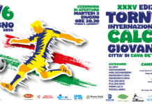 Torneo Internazionale di Calcio Giovanile “Città di Cava de’ Tirreni”, presentazione mercoledì 27