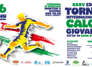 Torneo Internazionale di Calcio Giovanile “Città di Cava de’ Tirreni”, presentazione mercoledì 27