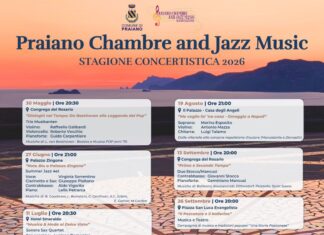 Al via la stagione concertistica 2026 di Praiano Chambre and Jazz Music